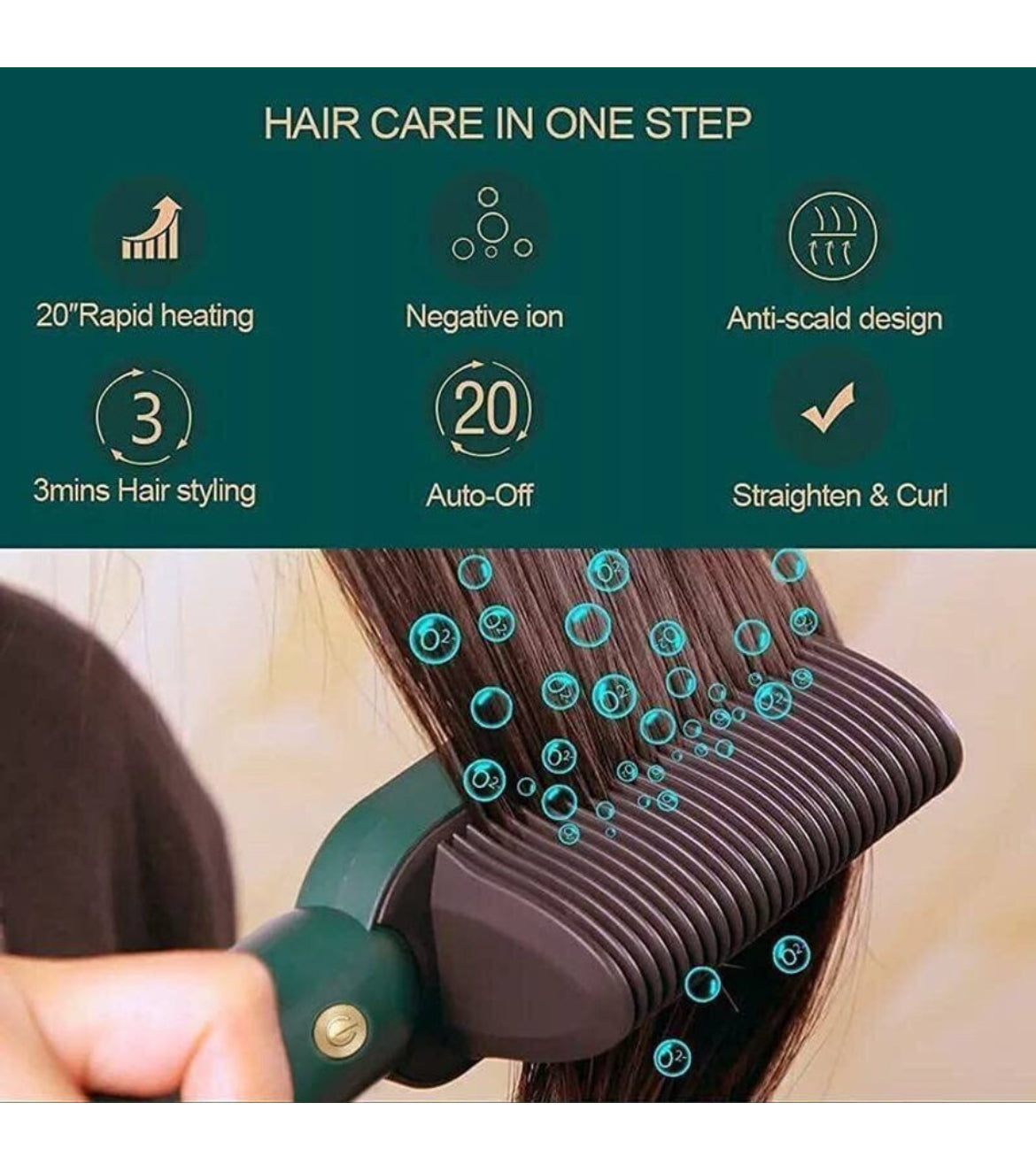 Professional Electric Hair Straightener Comb Brush |Cod available 

⭐️⭐️⭐️⭐️⭐️(2155 Reviews)