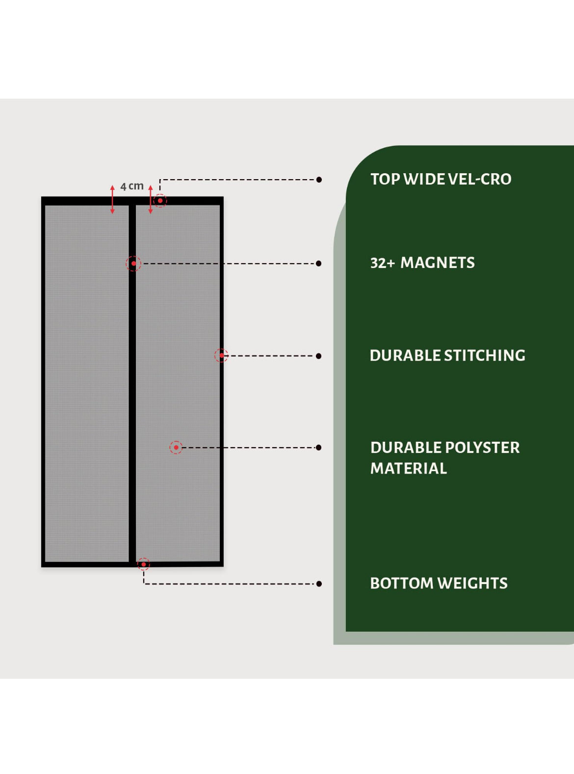 Magnetic Anti-Mosquito Door Curtains – Hands-Free Mesh Screen with Auto-Close for Insect Protection

 ⭐️⭐️⭐️⭐️⭐️(2369 Reviews)