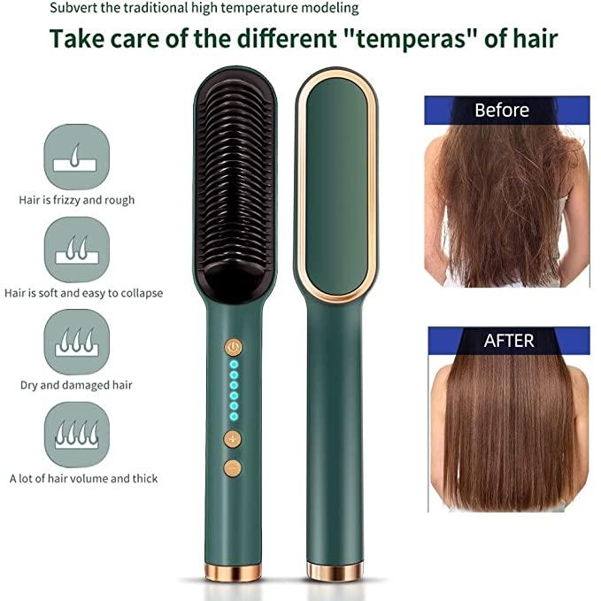 Professional Electric Hair Straightener Comb Brush |Cod available 

⭐️⭐️⭐️⭐️⭐️(2155 Reviews)