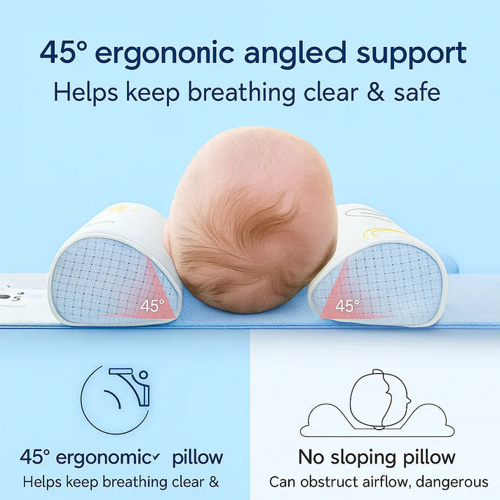 Baby Shaping Head Support Pillow - Assorted Colour 

 ⭐️⭐️⭐️⭐️⭐️(1369 Reviews)
